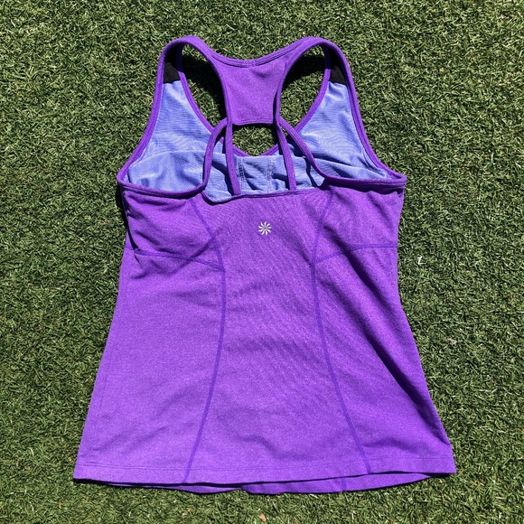 Athleta Tops - Athleta Top Workout Gym Purple Gym Tank